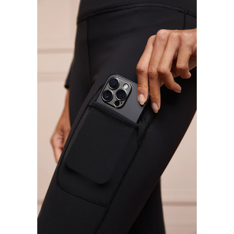 Holland Cooper Halcot Thermal Legging - Black-2